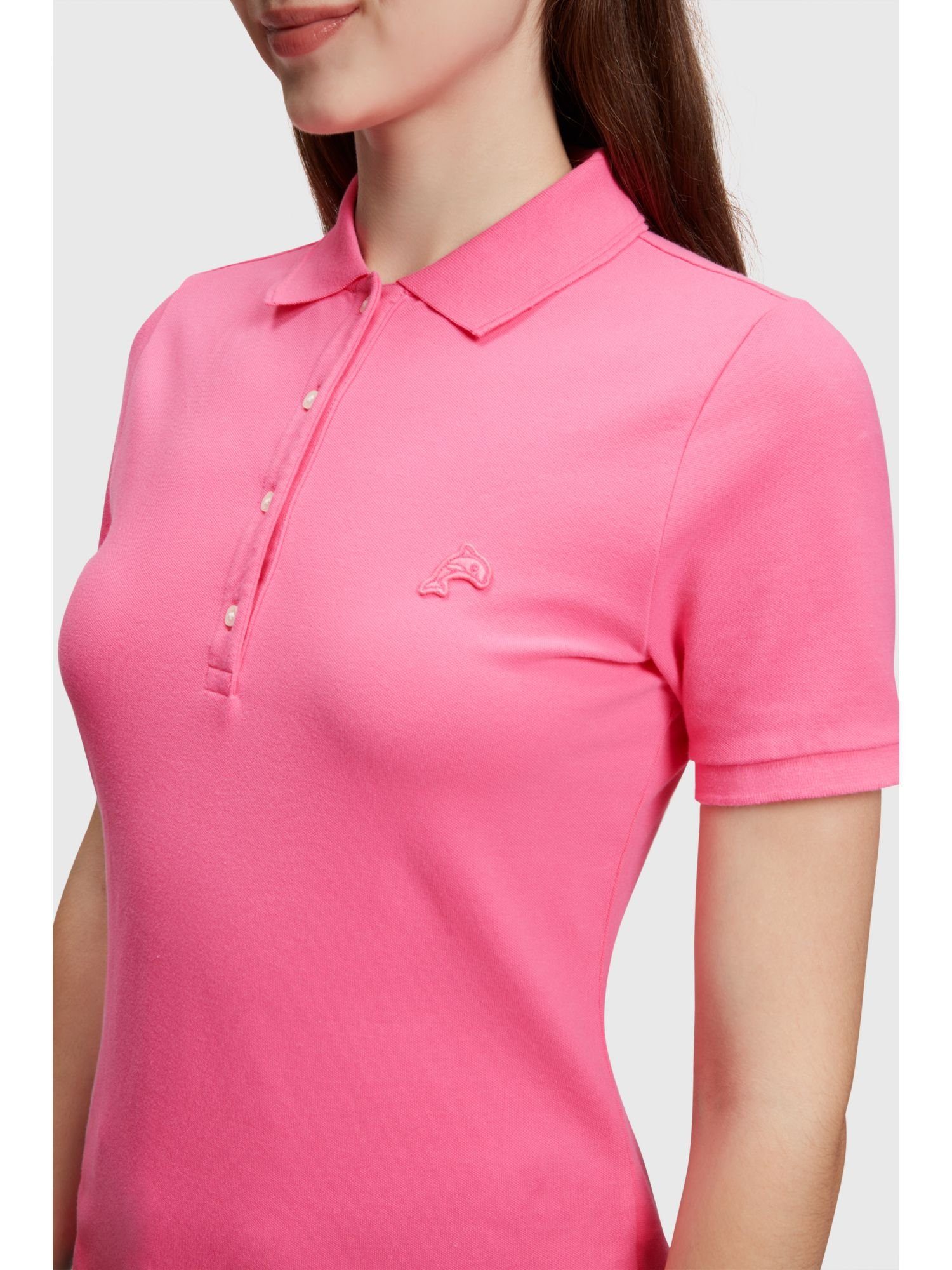 PINK Tennis-Poloshirt Poloshirt Dolphin-Batch mit Esprit Klassisches