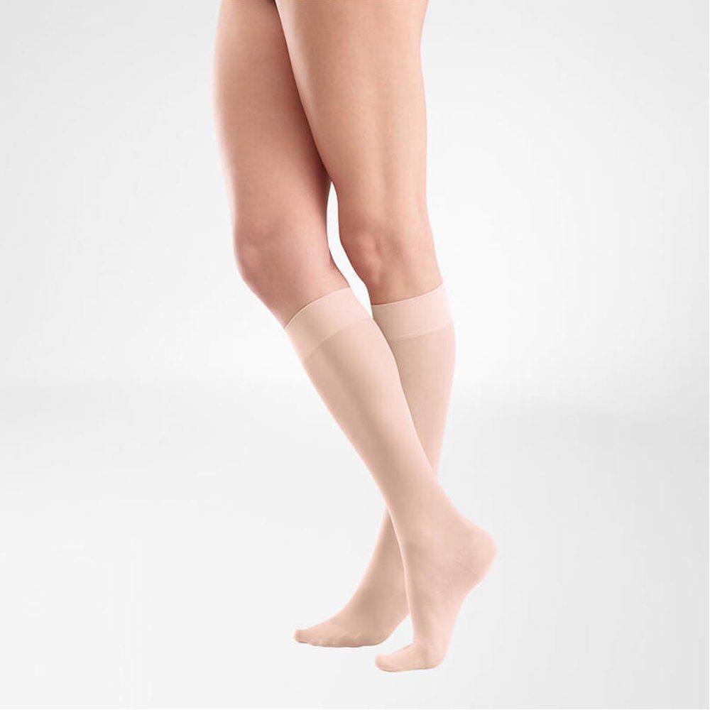 Bauerfeind Kompressionsstrümpfe Bauerfeind VenoTrain act sheer elegance AD Strümpf