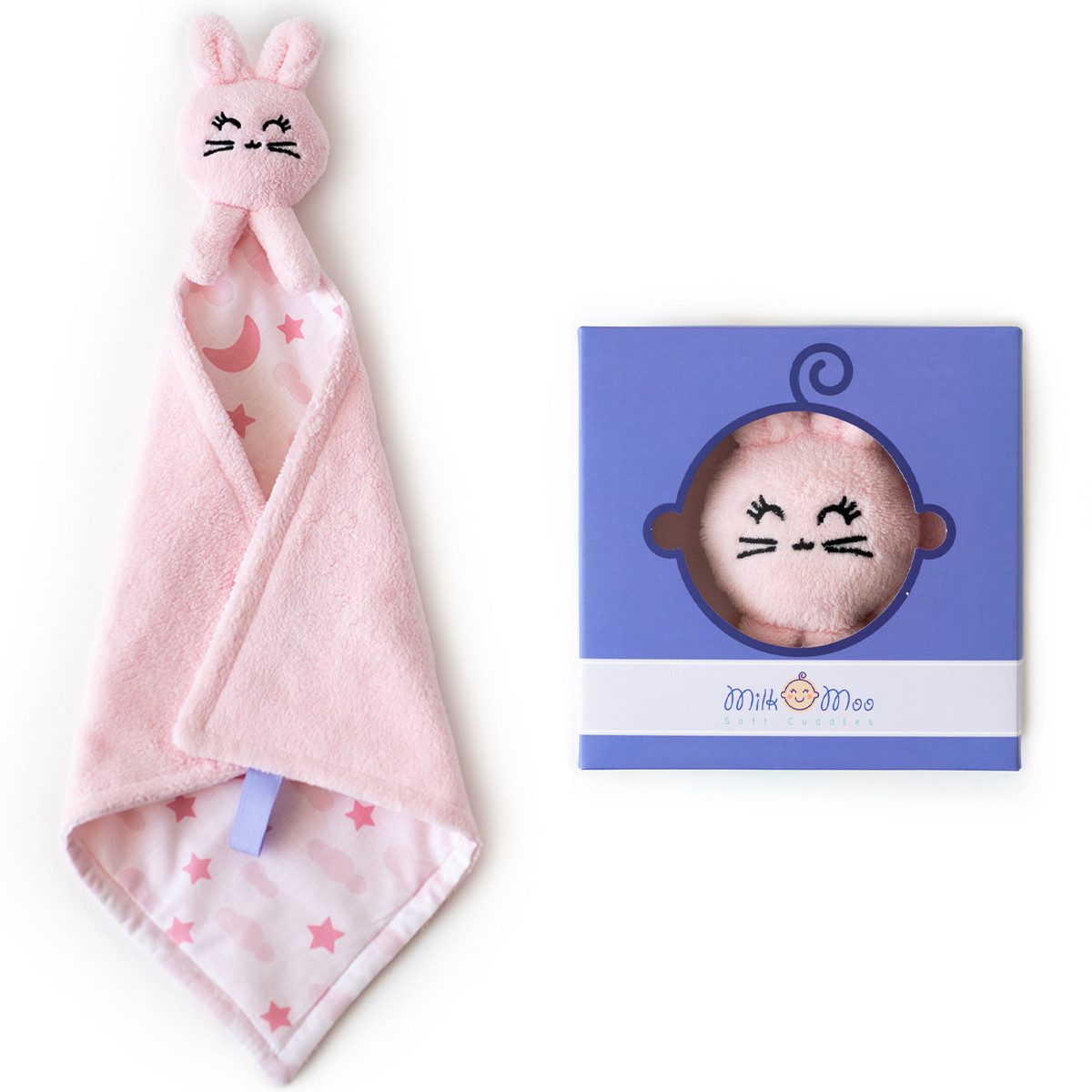 MILK&MOO Schnuffeltuch Milk&Moo Chancin Schnuffeltuch, (1-tlg)