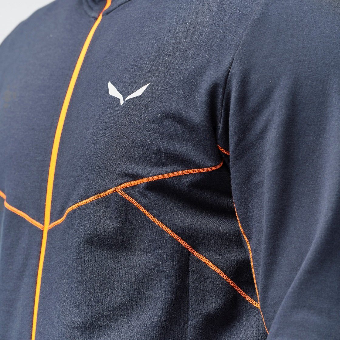 Salewa Fleecejacke Light Micro (Trekking, schnell trocknend, kompakt verstaubar) orange