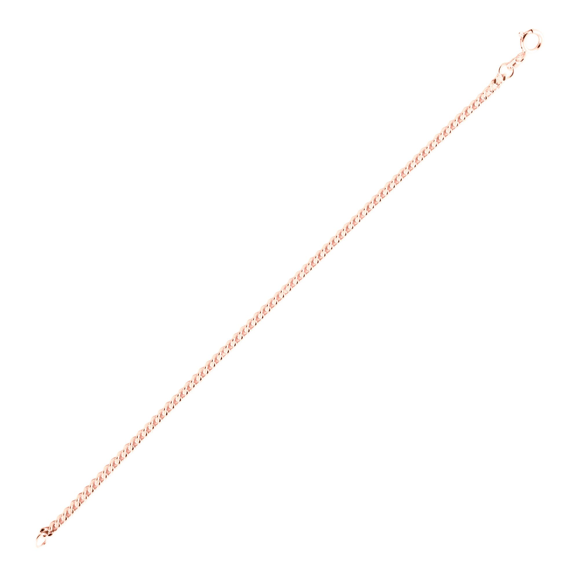 Silberkette Rose vergoldetes Sterling Silber Kette Halskette