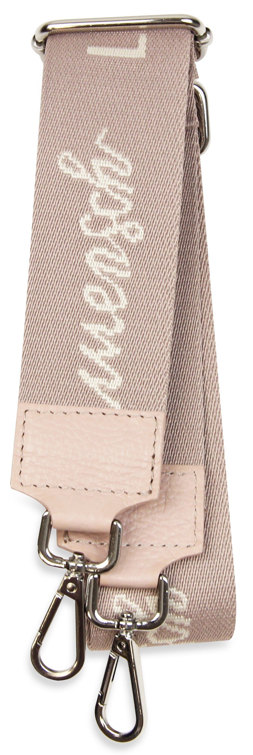 5cm breiter IN Gurt, Schultergurt verstellbarer Taschen, Muster: für Frentree MADE Lieblingsmensch Rosa Schulterriemen ITALY,