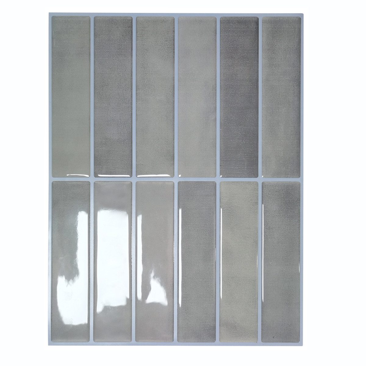 Minicloss Küchenrückwand Fliesenaufkleber Klebefliesen Wandfliesen Metro Fliesen, (10-tlg), Selbstklebend (23 x 29 cm)