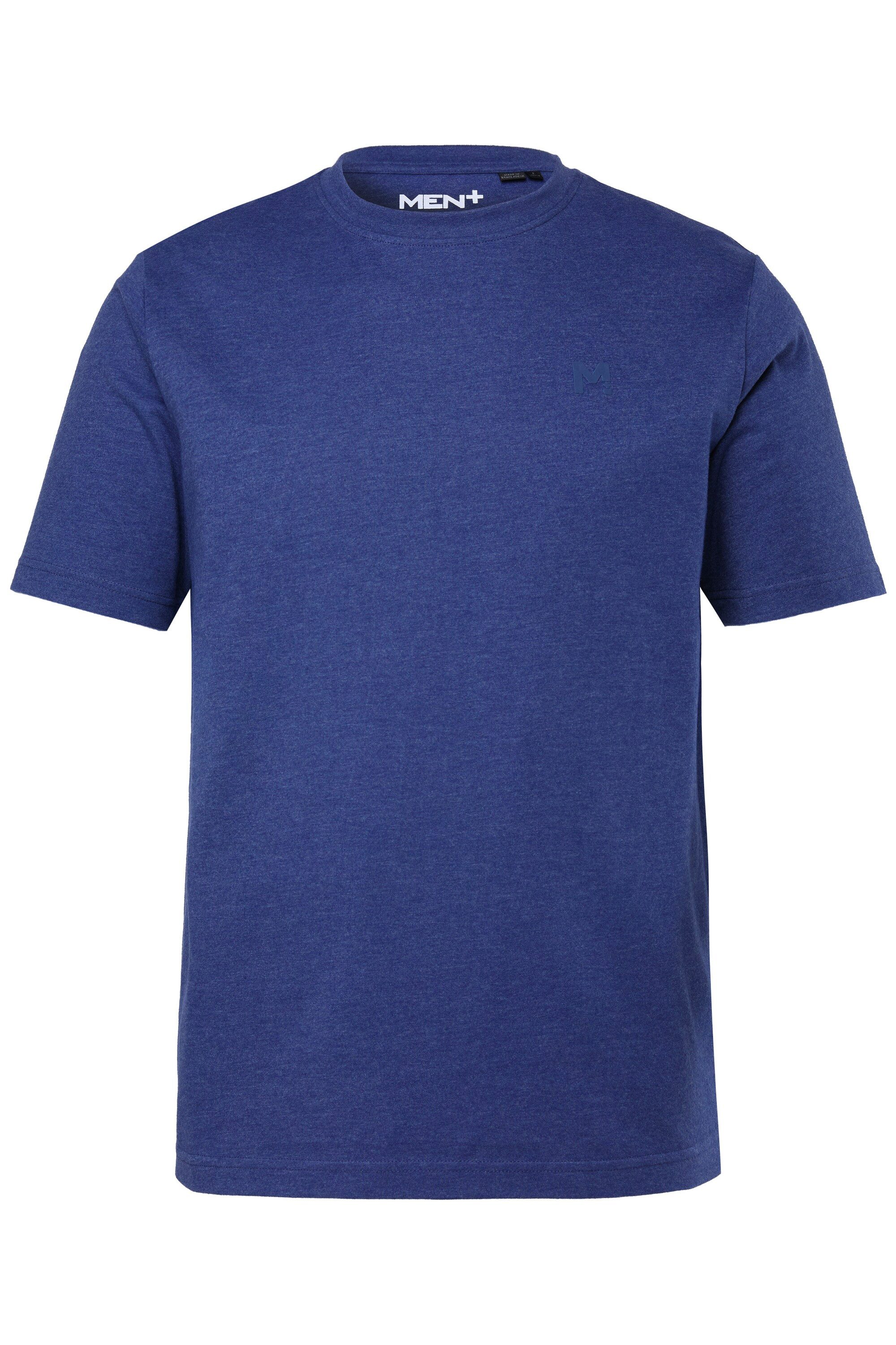Men Plus T-Shirt Men+ T-Shirt Basic Halbarm Rundhals bis 8 XL günstig online kaufen