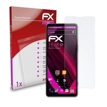 atFoliX Schutzfolie Panzerglasfolie für Sony Xperia 1 V, Ultradünn und superhart