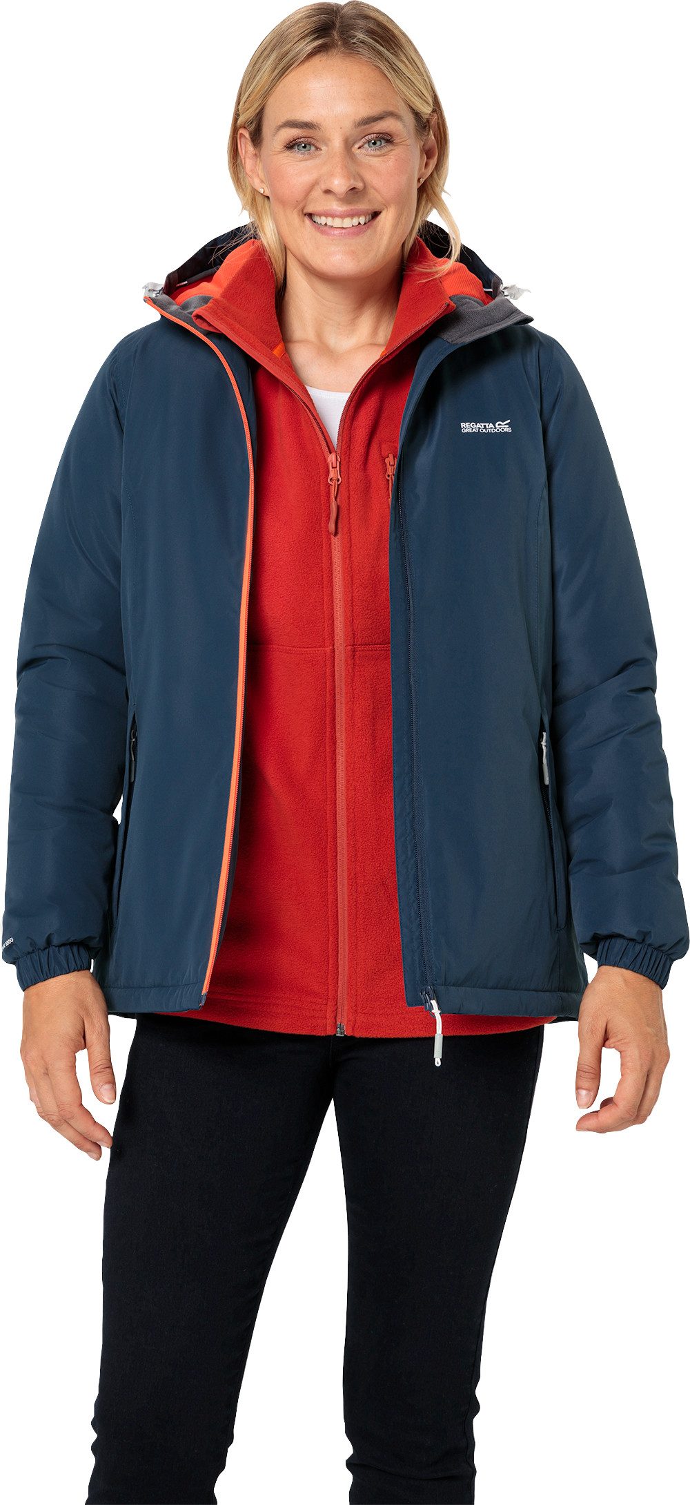 Regatta Allwetterjacke Mesh-Futter und warm wattiert mit Thermoguard