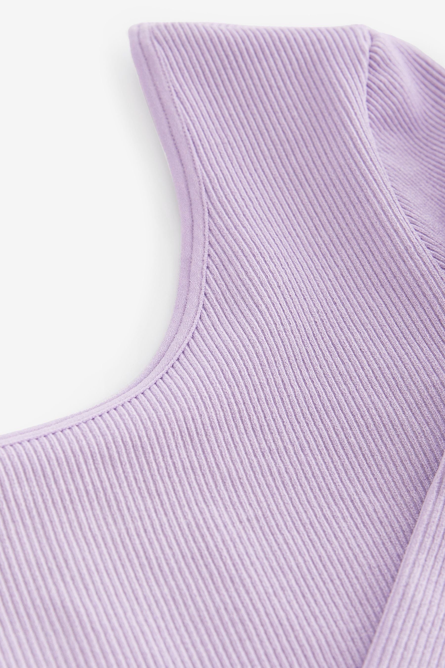 Purple (2-tlg) Leggings Leggings Next Shirt Nahtloses & im und Shirt Set Lilac