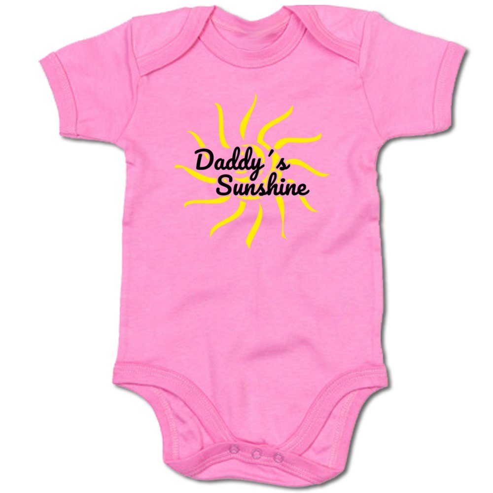 G-graphics Kurzarmbody Daddy´s Sunshine Baby Body mit Spruch / Motiv / Aufdruck • als Geschenk