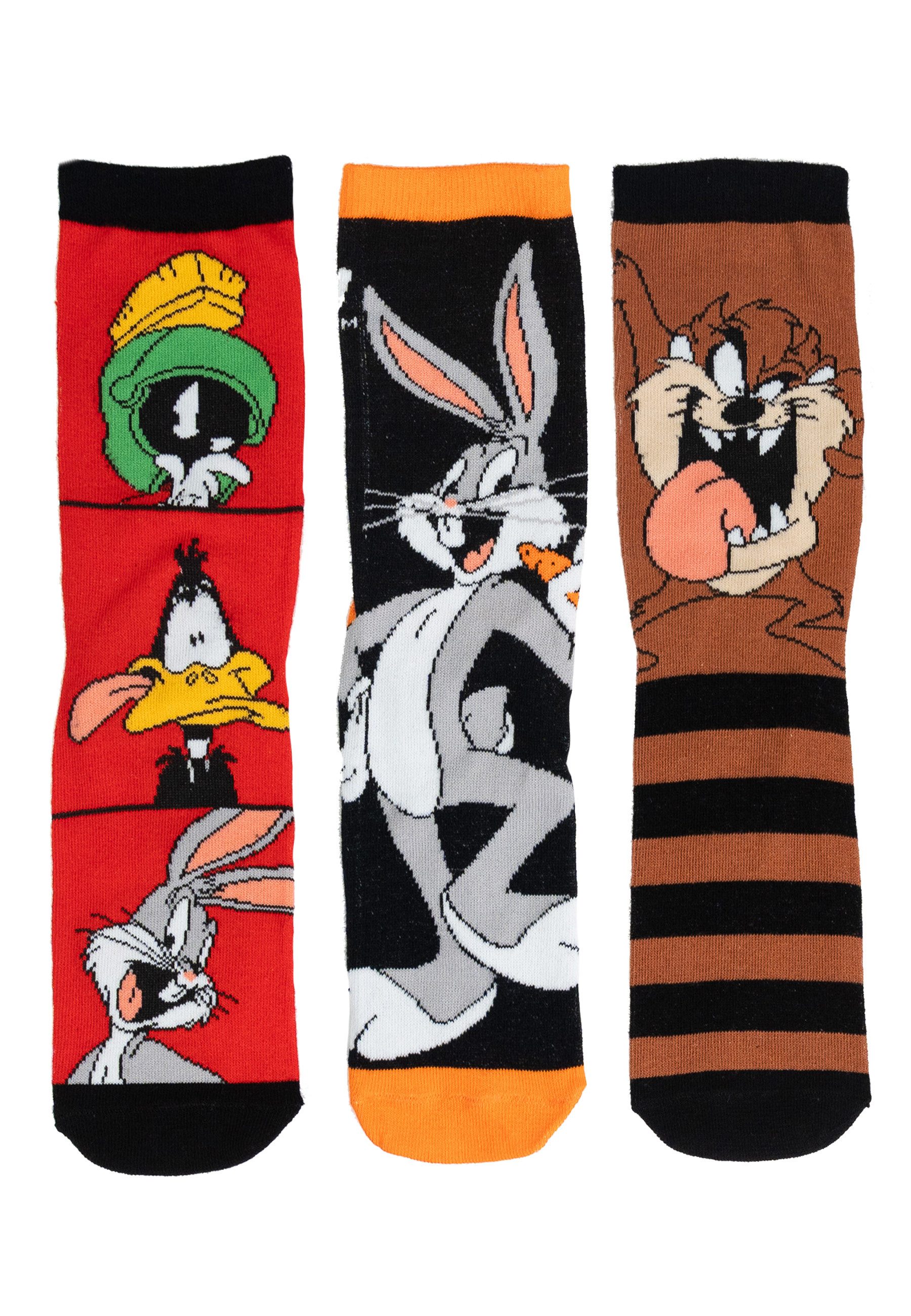 United Labels® Socken Looney Tunes Socken Sneaker Strümpfe (5er Pack) 40-45 günstig online kaufen