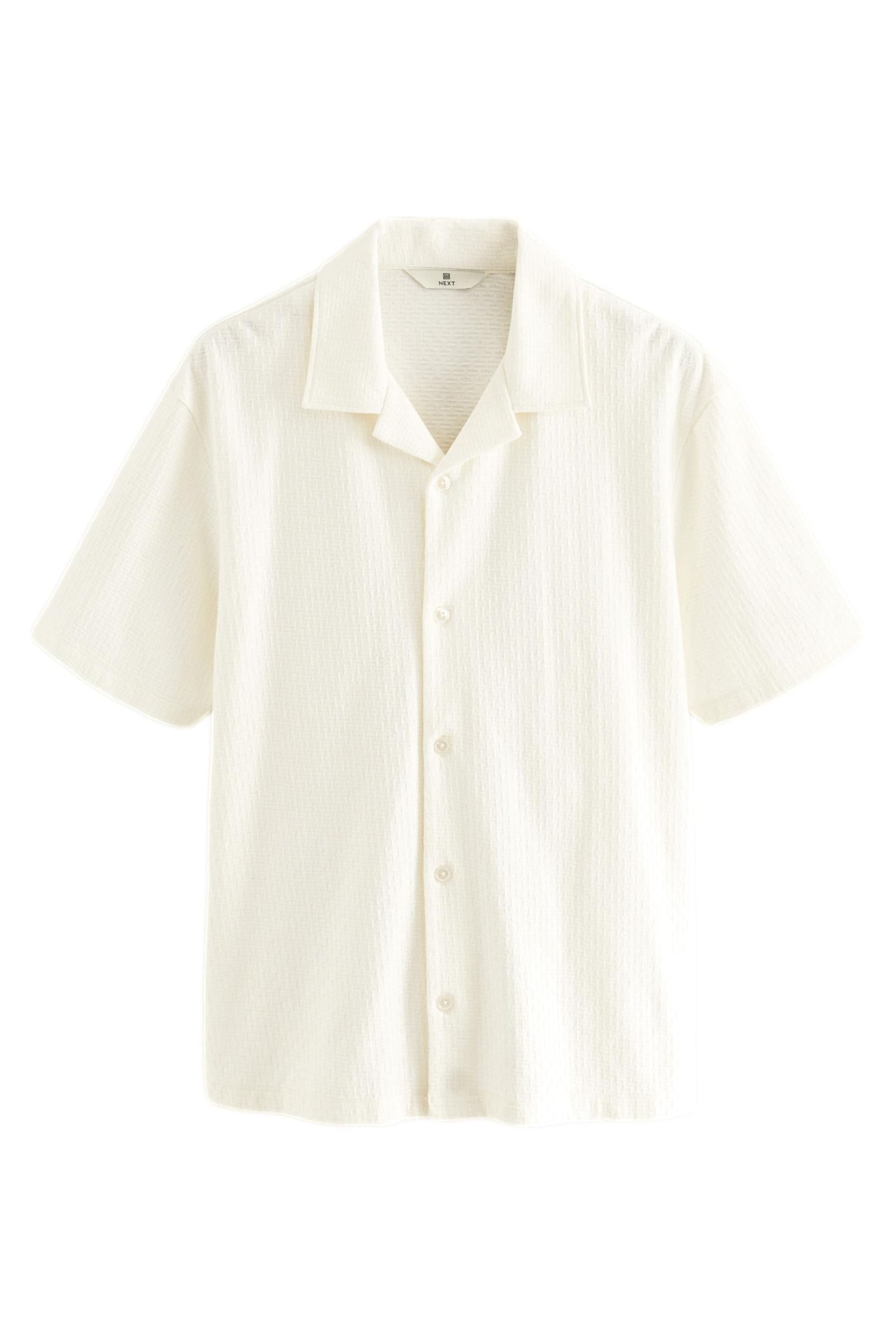 Next Poloshirt Strukturiertes Hemd aus 100 % günstig online kaufen