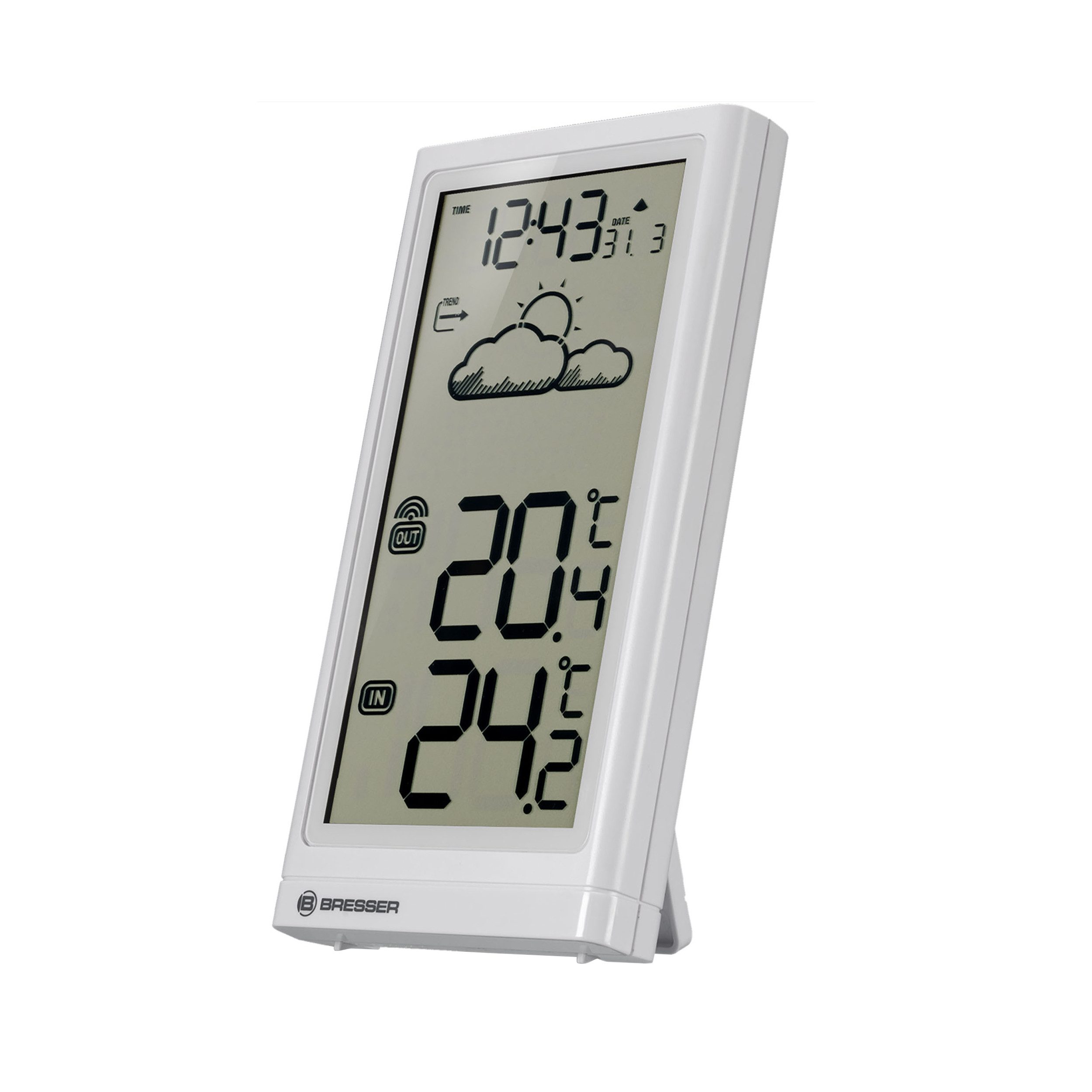Funkwetterstation Funkwetterstation Meteo Temp weiss