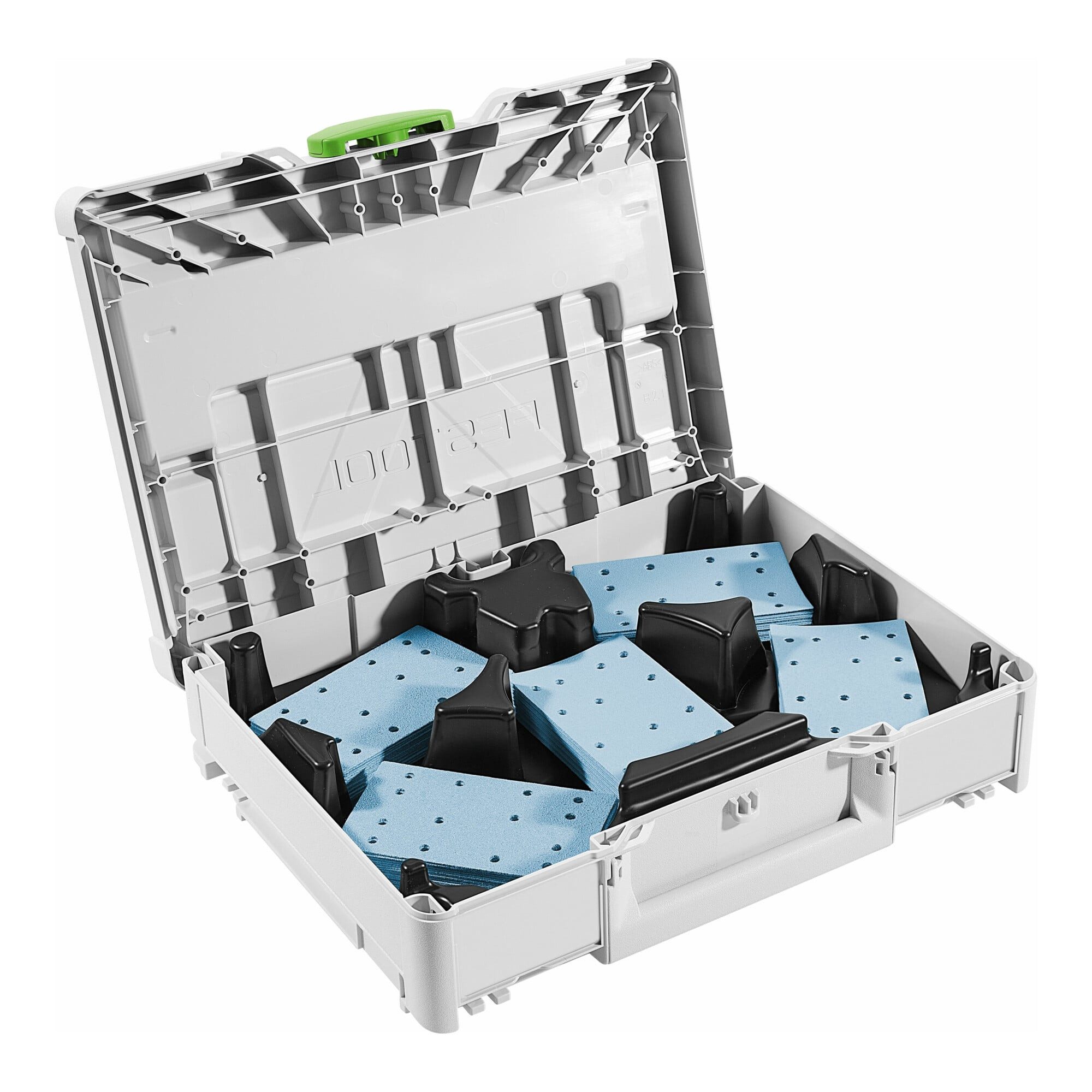 FESTOOL Schleifpapier Festool Schleifmittel-Systainer³ SYS-STF 80X133 GR-Set Granat