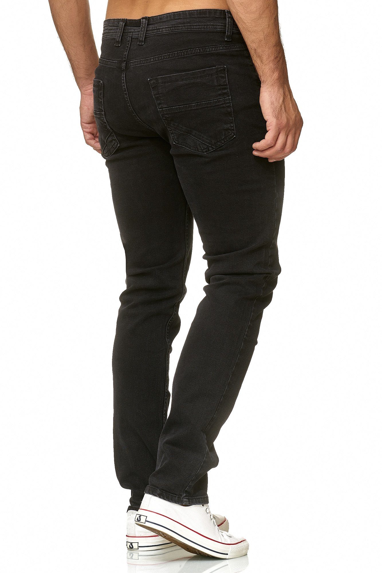 Reslad Stretch-Jeans Reslad Jeans Herren Designer Slim Fit Basic Style Stretch Denim Jeansh Stretch Denim Jeans-Hose Slim Fit