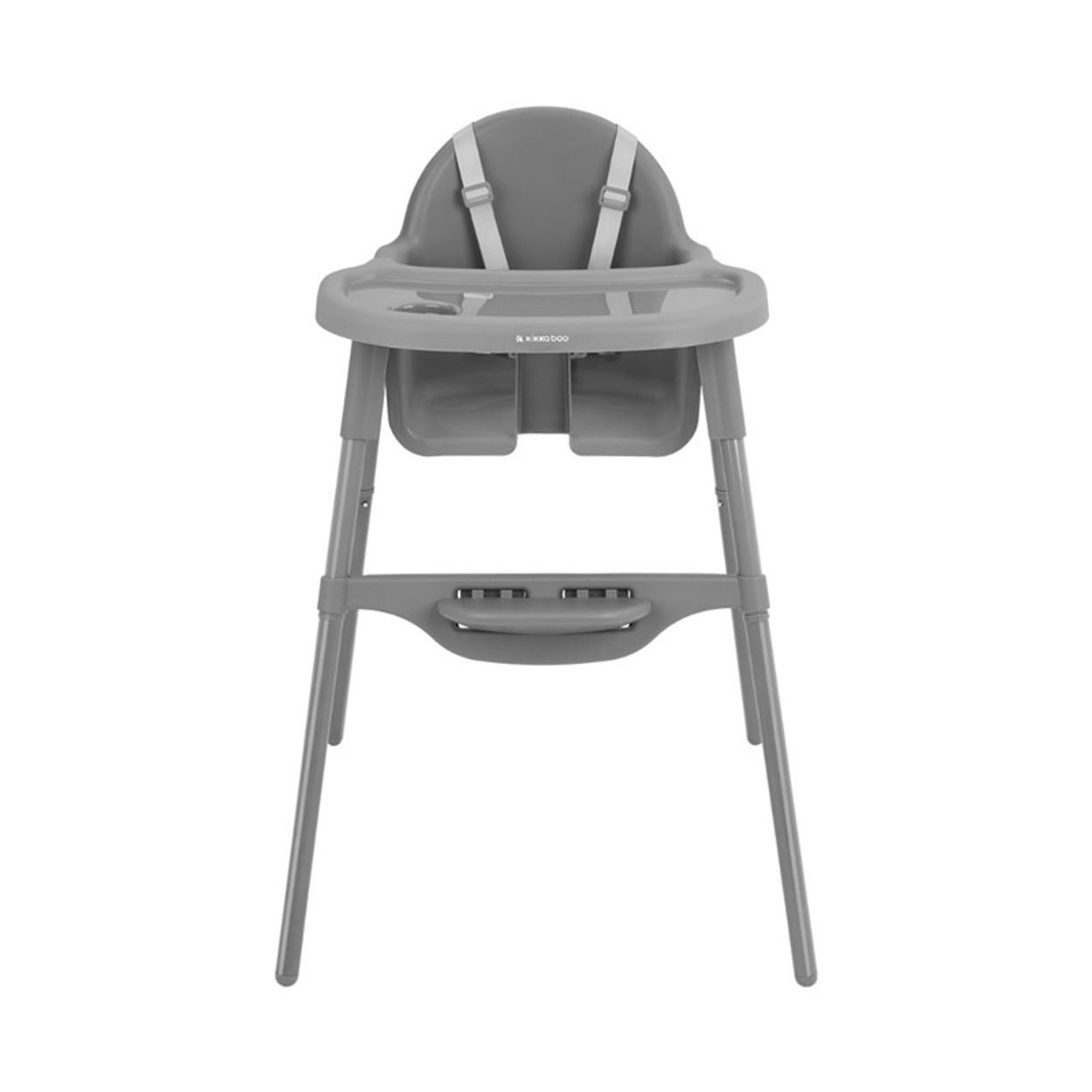 Kikkaboo Kombihochstuhl Jammy, Kinderstuhl-Funktion, Bechervertiefung, Fußstütze, Gurt, 2-in-1