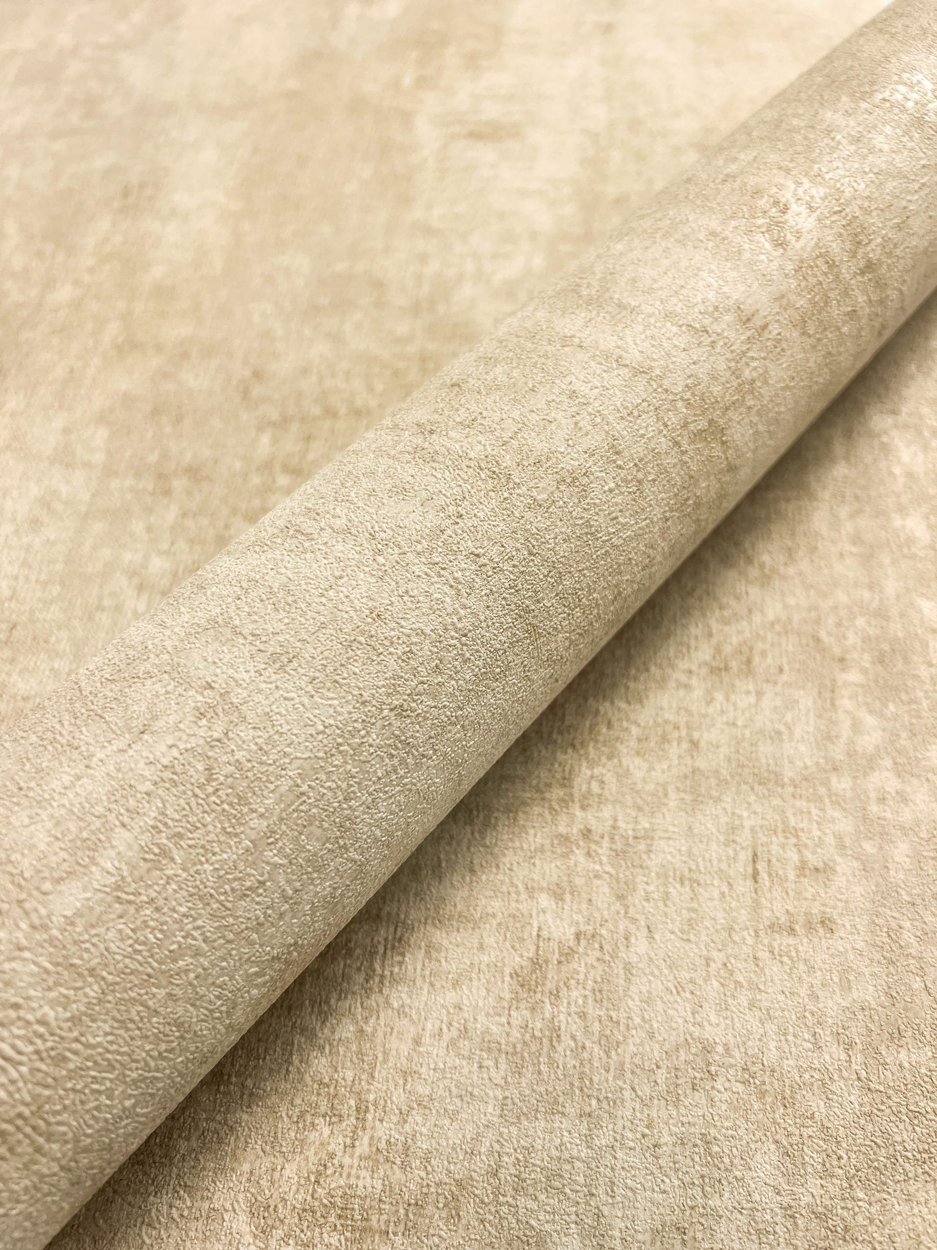 Newroom Vliestapete, Beige Tapete Modern Beton - Betonoptik Betonwand Creme günstig online kaufen