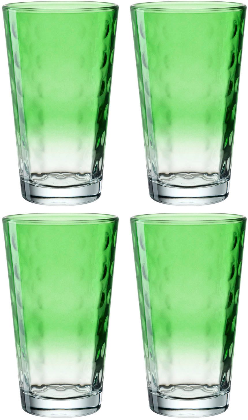 LEONARDO Скло-Set OPTIC, Glas, 540 ml, 4-teilig