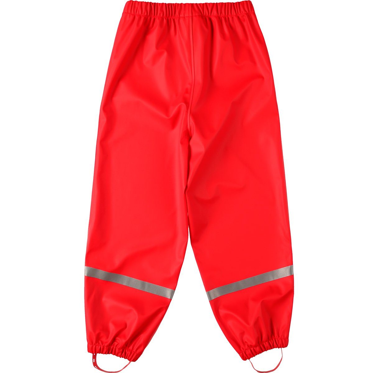 den ideal Regenbundhose für Waldkindergarten Matschhose BMS für Regen- BMS und Kinder rot 100% wasserdicht nachhaltig