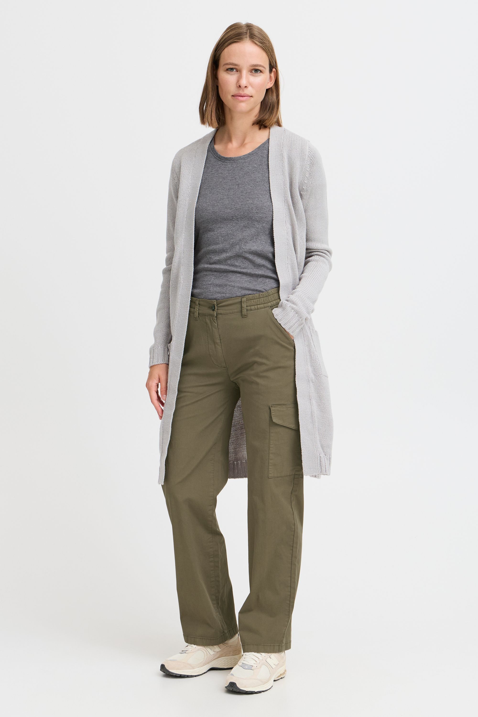 OXMO Cargohose OXLoco Modische Stoffhose