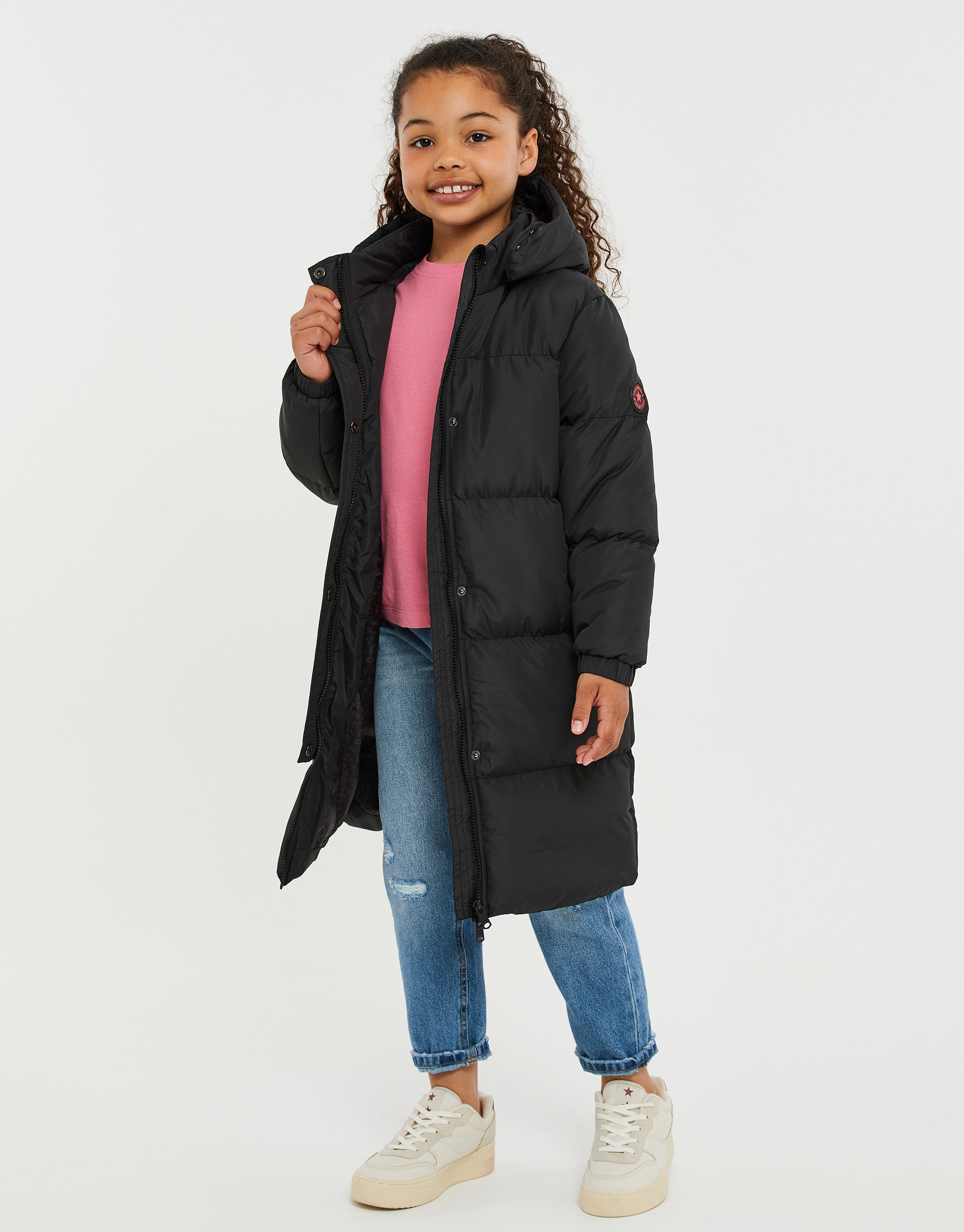 Kurzmantel THB Longline Puffer Jacket Nasma