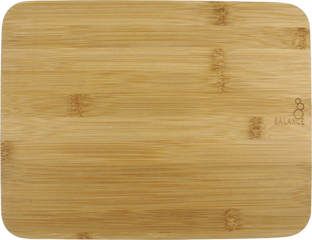 FACKELMANN Schneidebrett Fackelmann Schneidebrett Balance Bambus, Holz