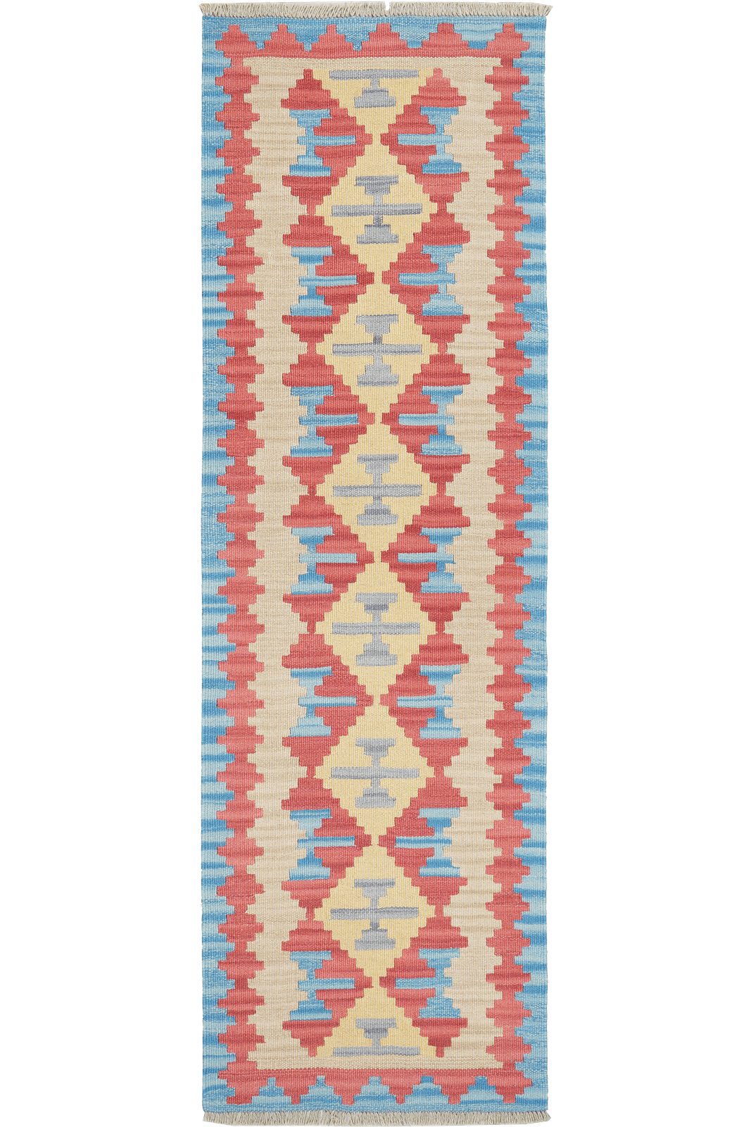 Looma Teppich Kelim Gashgai 189x58cm, rechteckig, Höhe: 5 mm, Gashgai, Schurwolle, Unikat