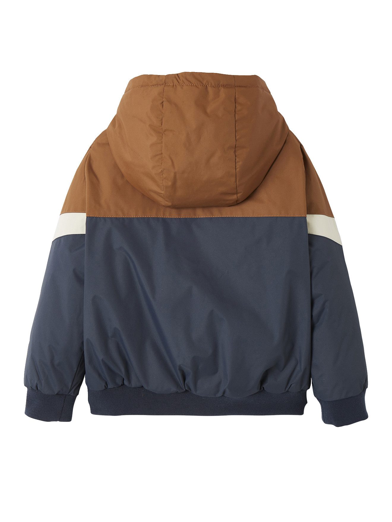 vertbaudet Parka Jungen Windjacke, Wattierung Recycling-Polyester