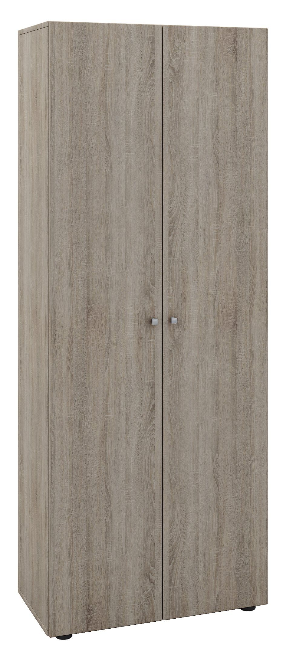 VCM Schuhschrank Schuhkommode Vandol B. 70 x H. 178 x T. 40 cm Holz-Schuhschrank, 9 Fächer, Schuhregal, Schuhkommode, Schuhablage