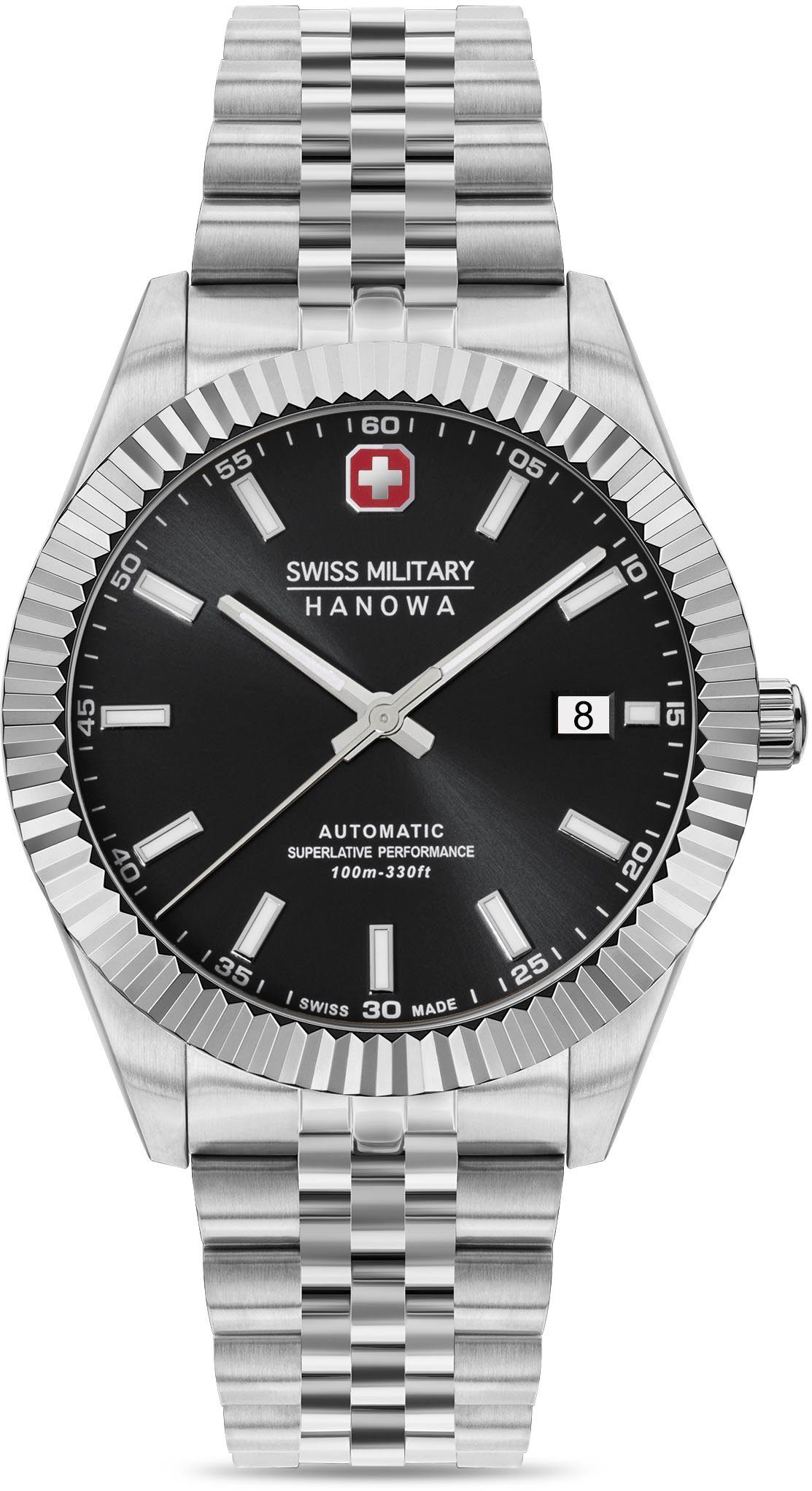 Swiss Military Hanowa SMWGL0002101 Schwarz DILIGENTER, Schweizer AUTOMATIC Uhr