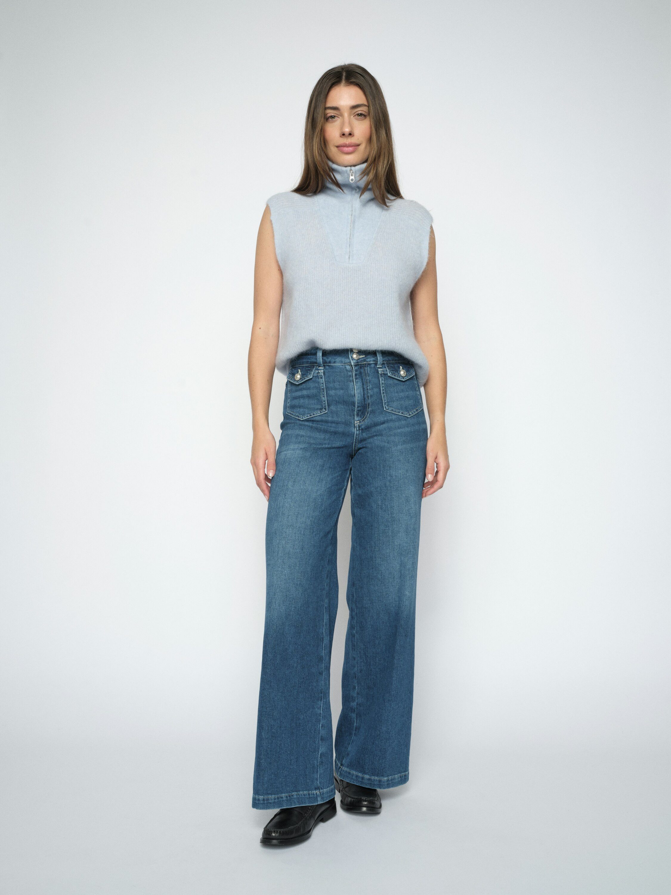 Mos Mosh Loose-fit-Jeans MMColette Nagato