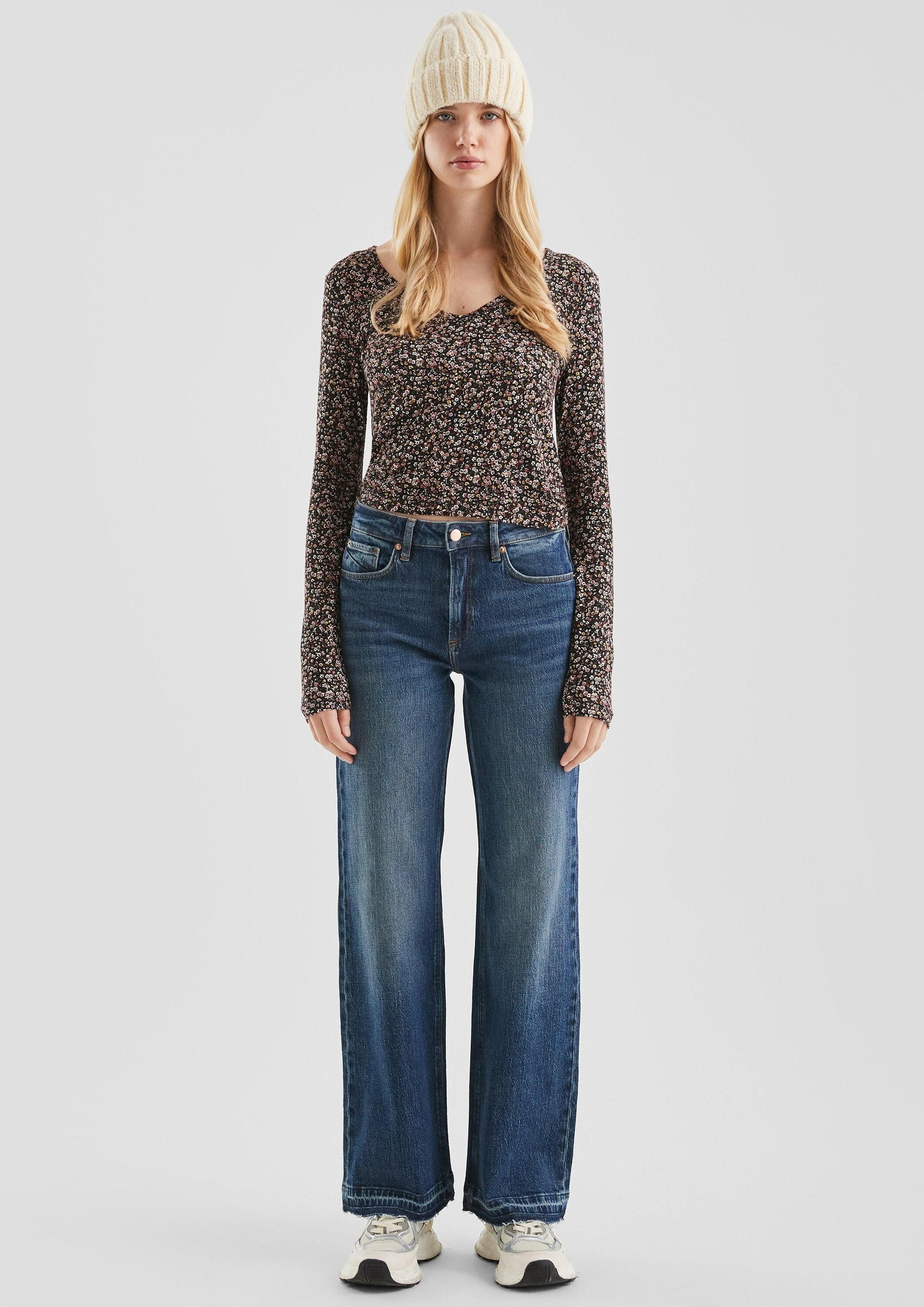 QS Weite Jeans Jeans-Hose CATIE Jeans günstig online kaufen