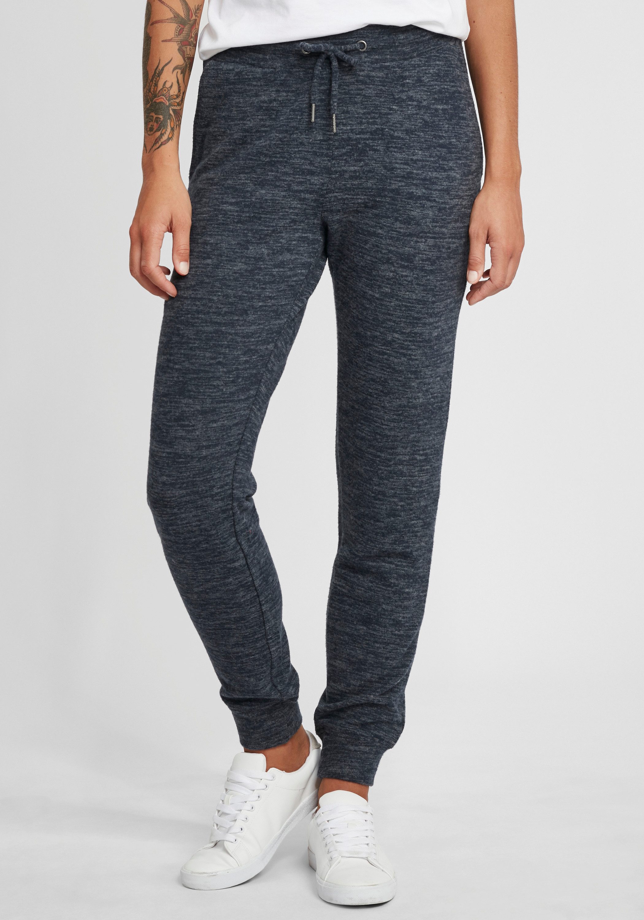 OXMO Sweathose OXBenita Kuschelweiche Sweat Pant Jogginghose günstig online kaufen