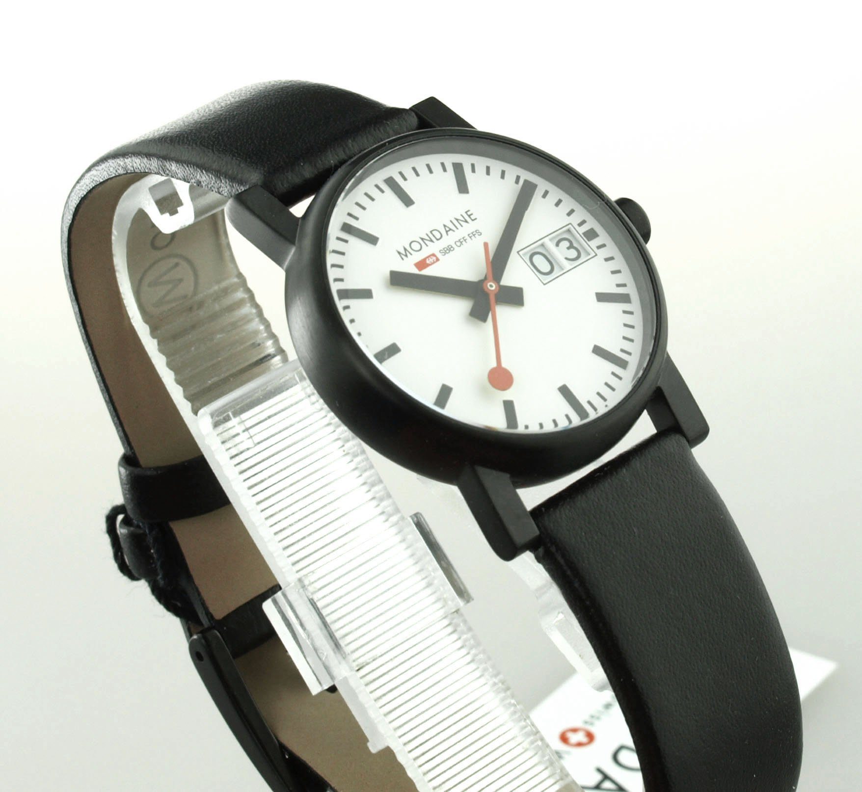 MONDAINE Schweizer Uhr Uhr Damen mm A669.30305.61SBB EVO 30 Ø