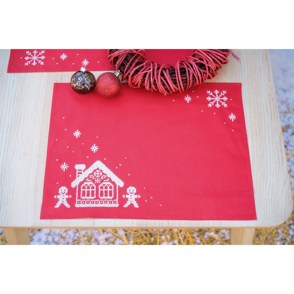 Vervaco Kreativset Súprava Riolis na vyšívanie krížikom "Hluk vodopádov" 60x40cm, (embroidery kit by Marussia)
