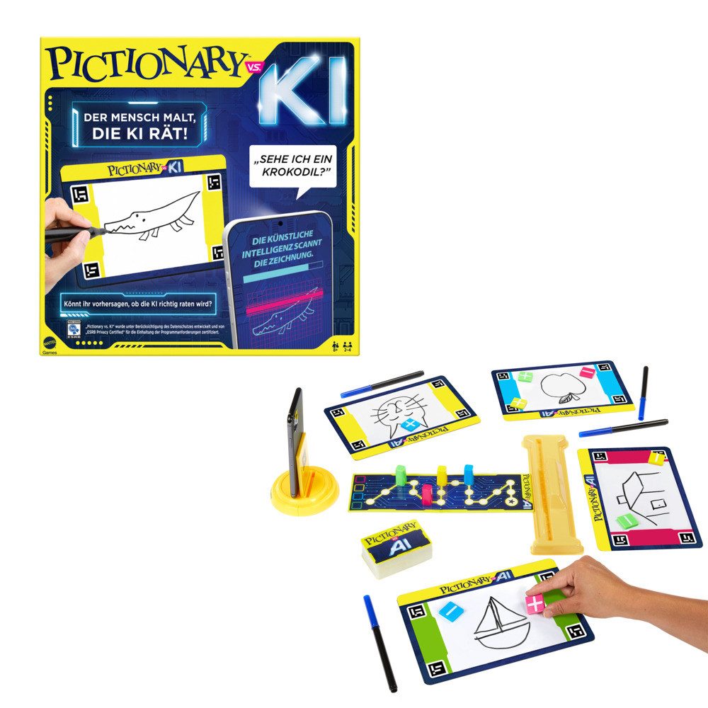 Mattel® Spiel Games Pictionary vs KI