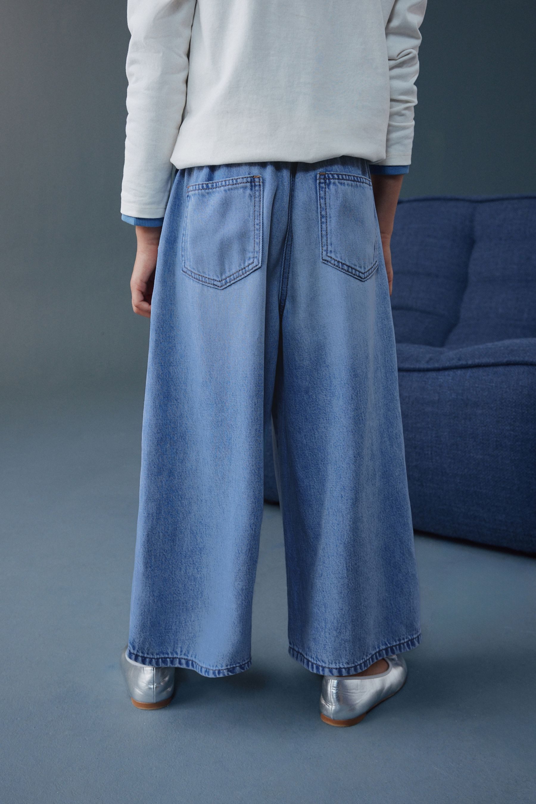 Next Weite Jeans Schlupfjeans mit Barrel-Bein (1-tlg) – Bild 2 von 5
