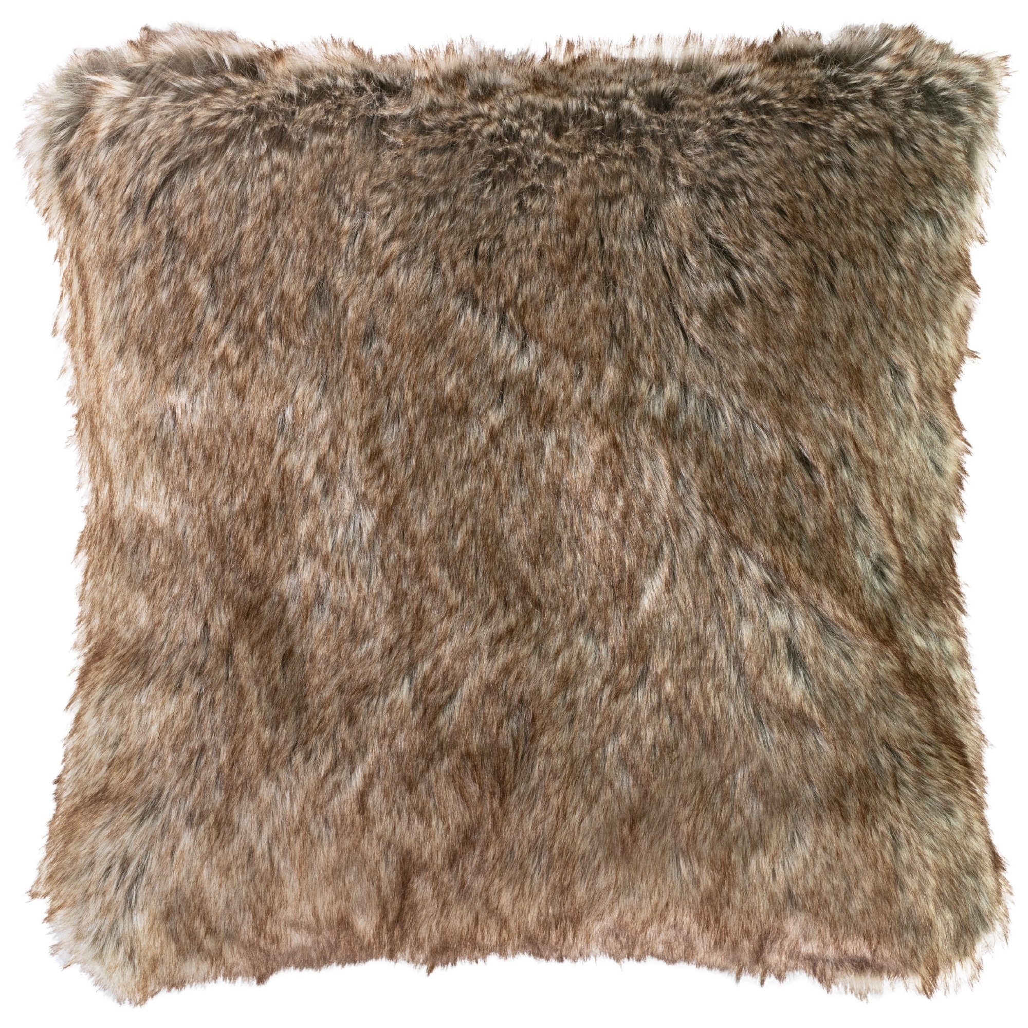 REALLaxx Dekokissen Kunstfell Simba &amp; Fox, Sofakissen, 50 x 50 cm, mit ...