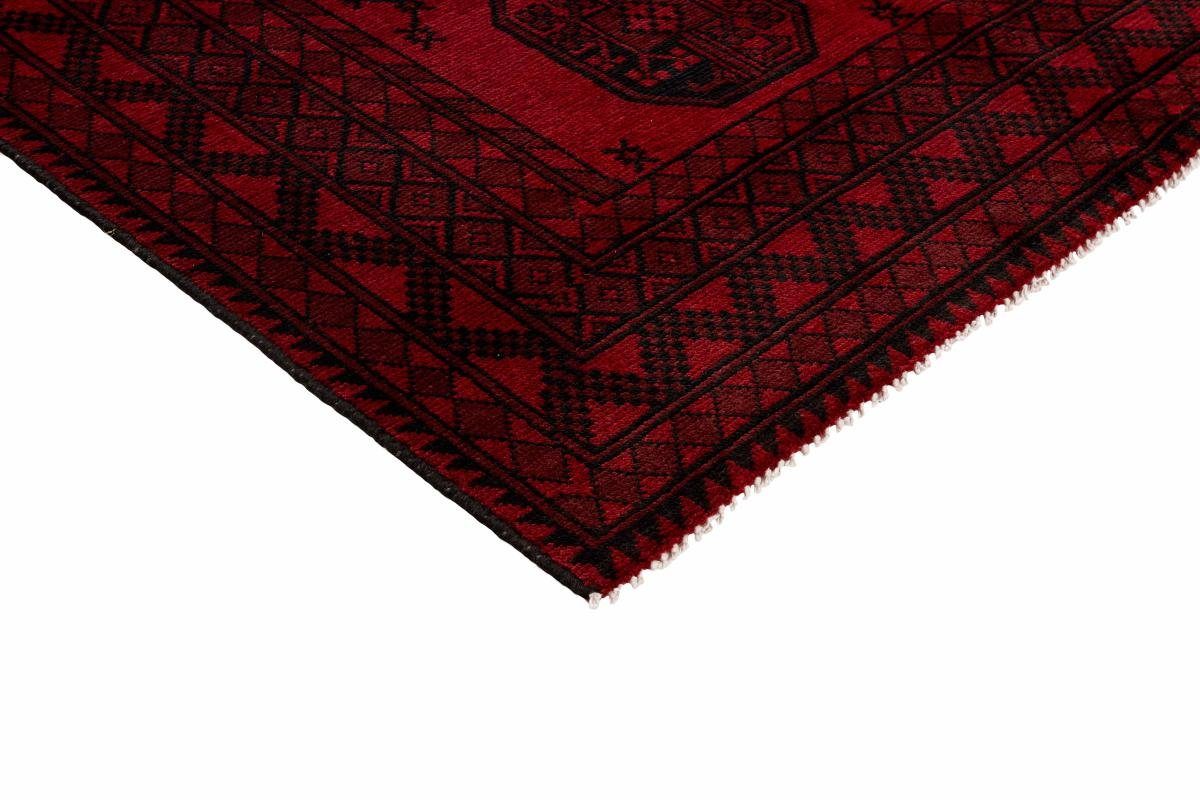 Orientteppich Afghan Akhche Orientteppich, 6 Handgeknüpfter 153x196 Trading, mm Nain rechteckig, Höhe
