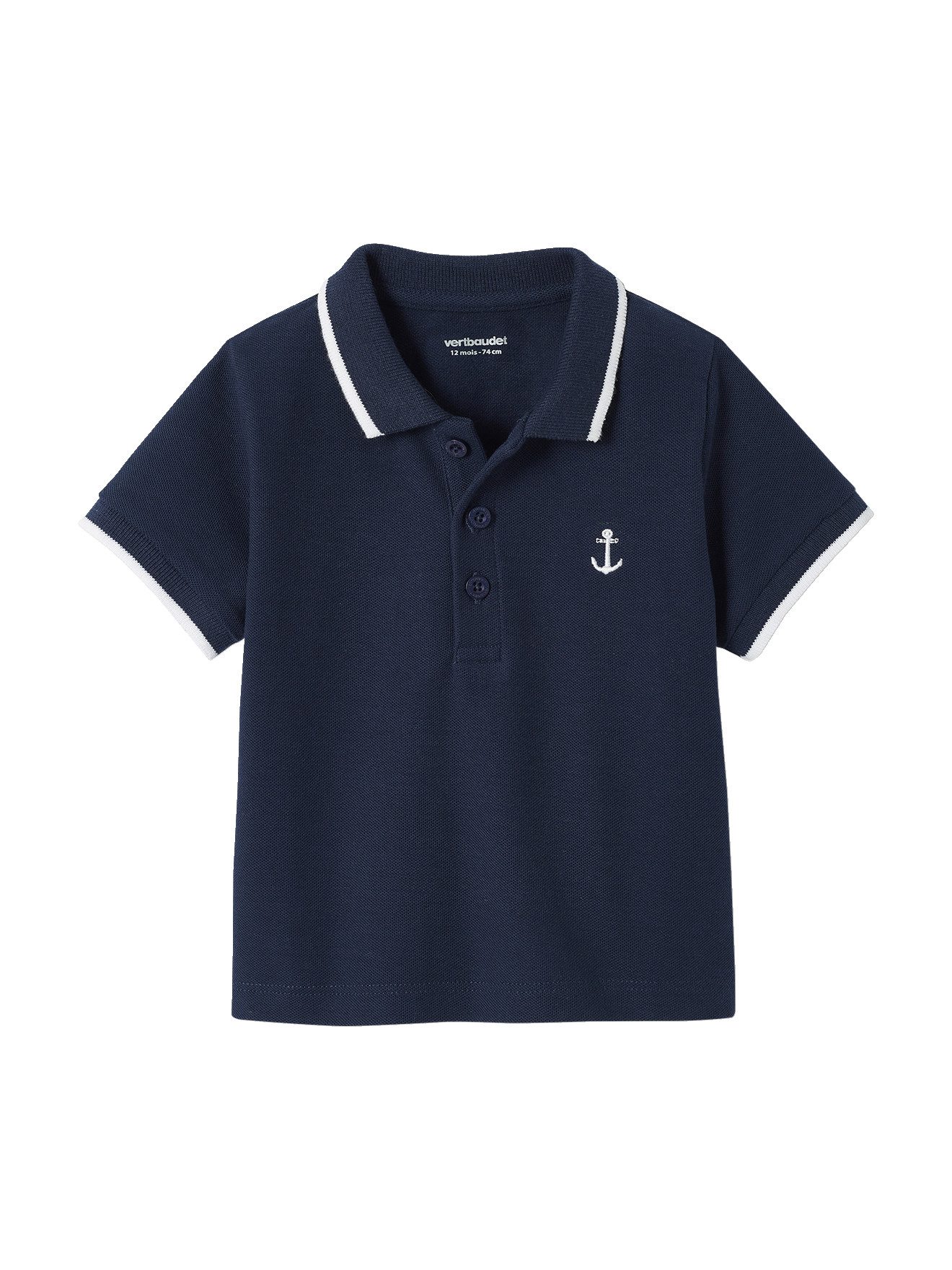Poloshirt Jungen Baby Poloshirt mit Stickerei