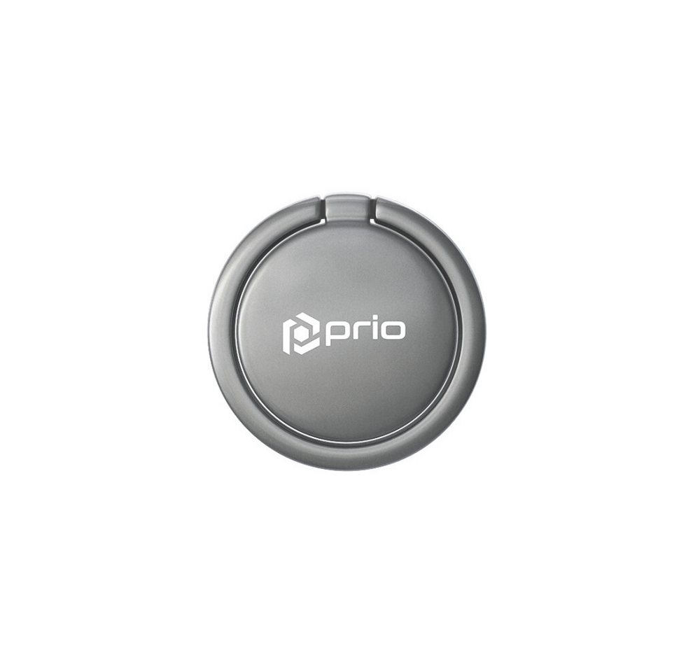 prio Handy-Halterung prio Metall Handyring matt-silber, (Universalhalterung)