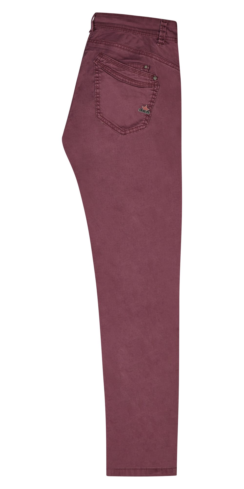 Buena Vista Stretch-Jeans BUENA VISTA MALIBU CROPPED red wine 2507 B5826 4003.4870 - Stretch