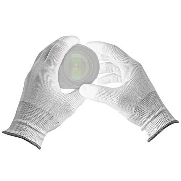 Minadax Reparatur-Set Minadax 5 Paar -XXL- ESD Antistatik Handschuhe + 2x Gürtelhalter