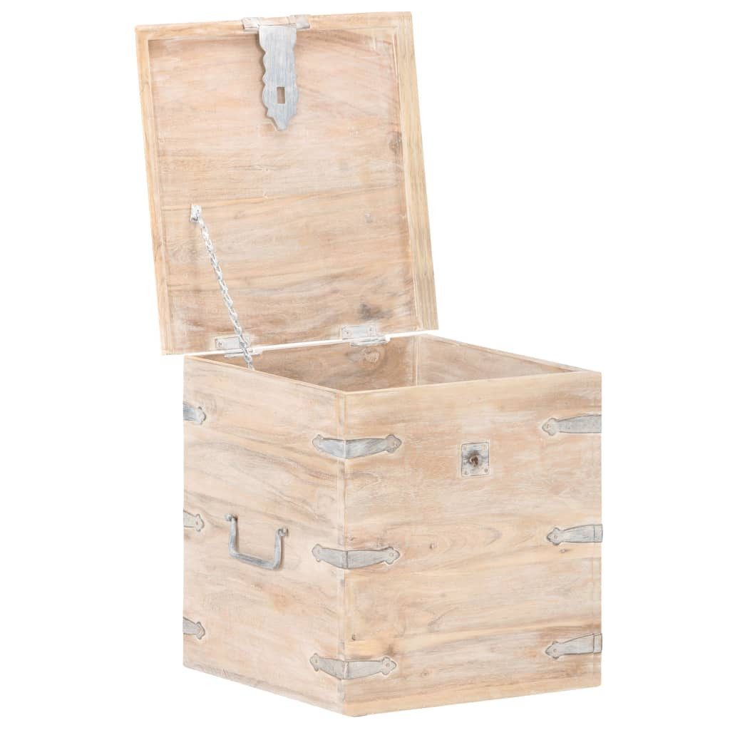 vidaXL Aufbewahrungsbox Truhe 40x40x40 cm Massivholz günstig online kaufen