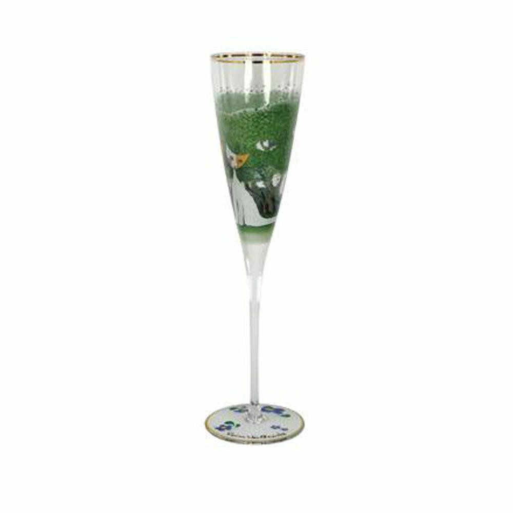 Goebel Sektglas Rosina Wachtmeister - Una passeggiata nel verde, Glas