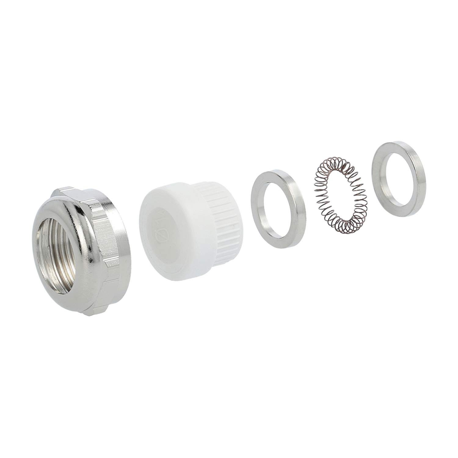 Harting Schlauchverschraubung Titel:Q-Halbverschraubung EMV M25x1,5 Metall Schirmdurchmesser 9,0mm