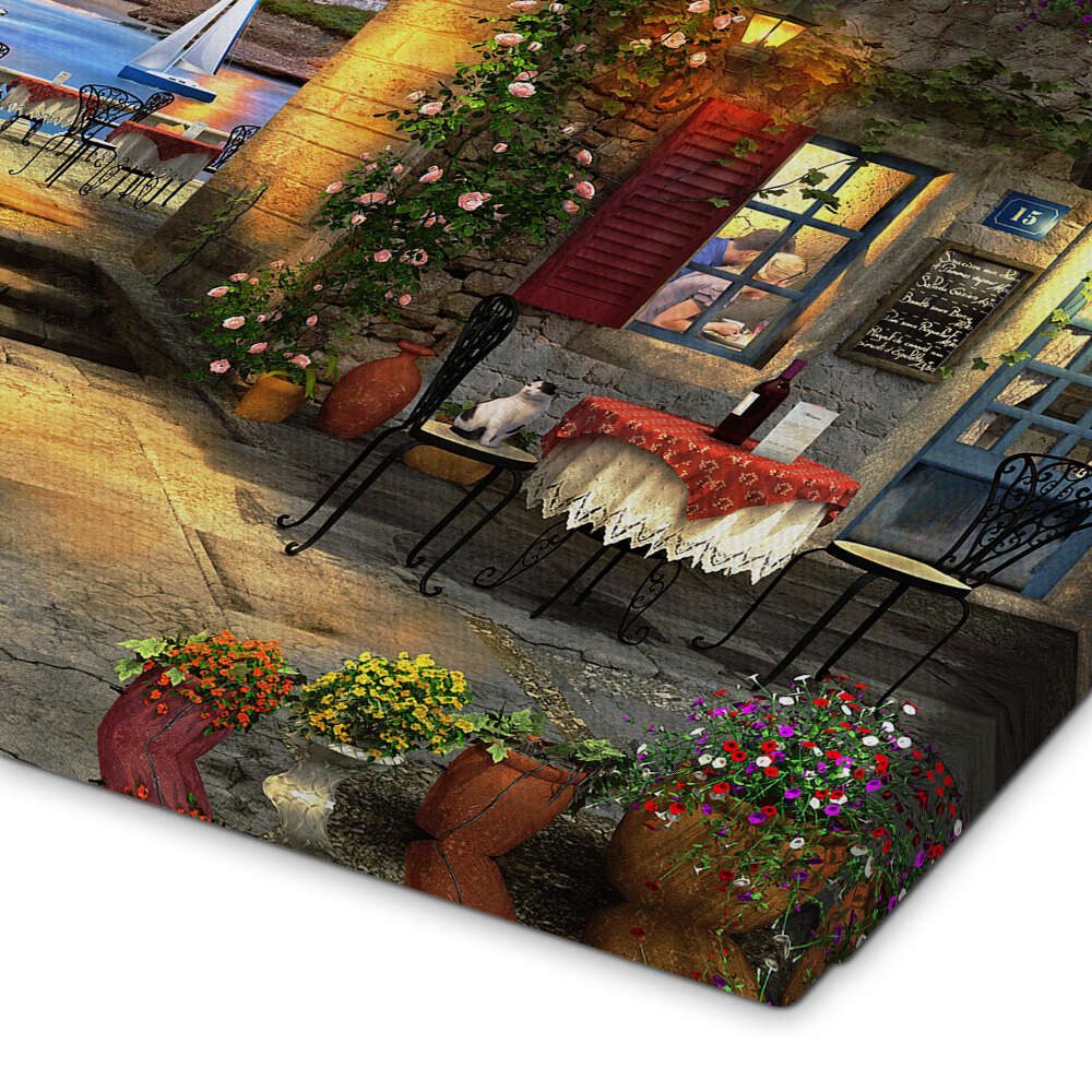 Posterlounge Wandbild Mediterraner Abend, Dominic Davison, erhältlich als Poster, Leinwandbild, Wandsticker oder Acrylglasbild