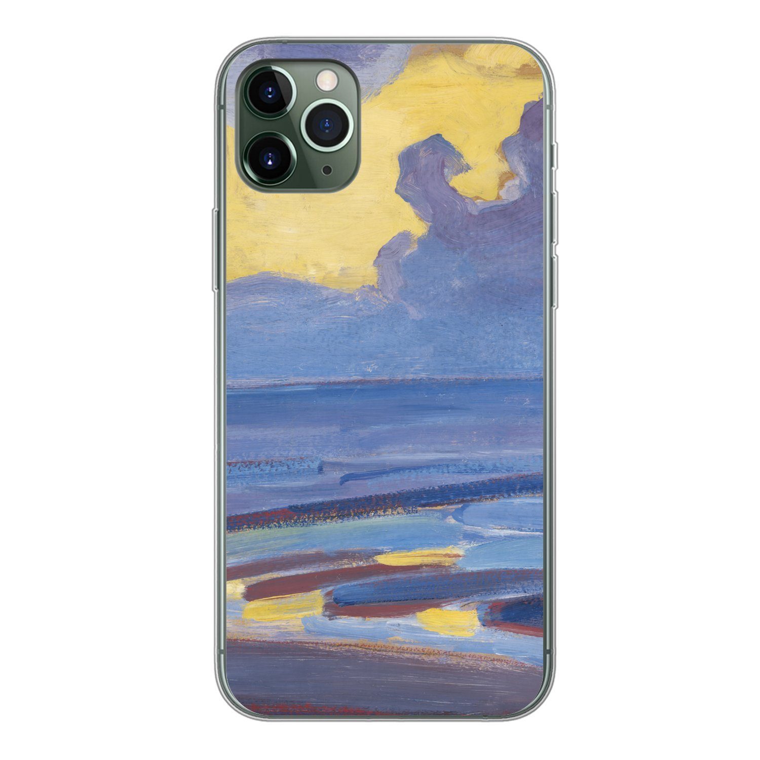 MuchoWow Handyhülle für Apple iPhone 11 Pro Max Am Meer - Piet Mondrian, Smartphone-Bumper, Print, Handy Schutzhülle Dünn