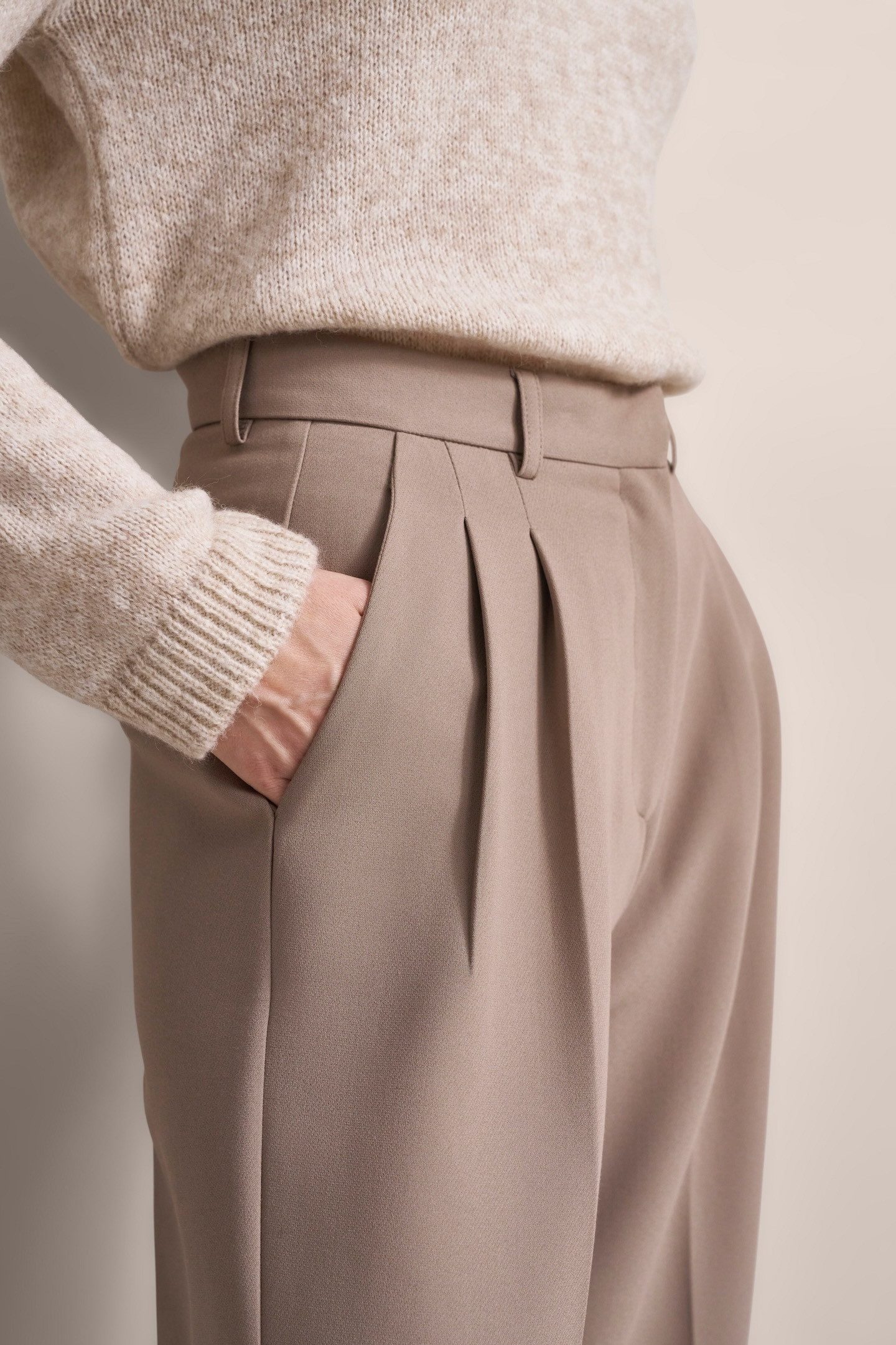 bugatti Stoffhose aus elastischer Viskose