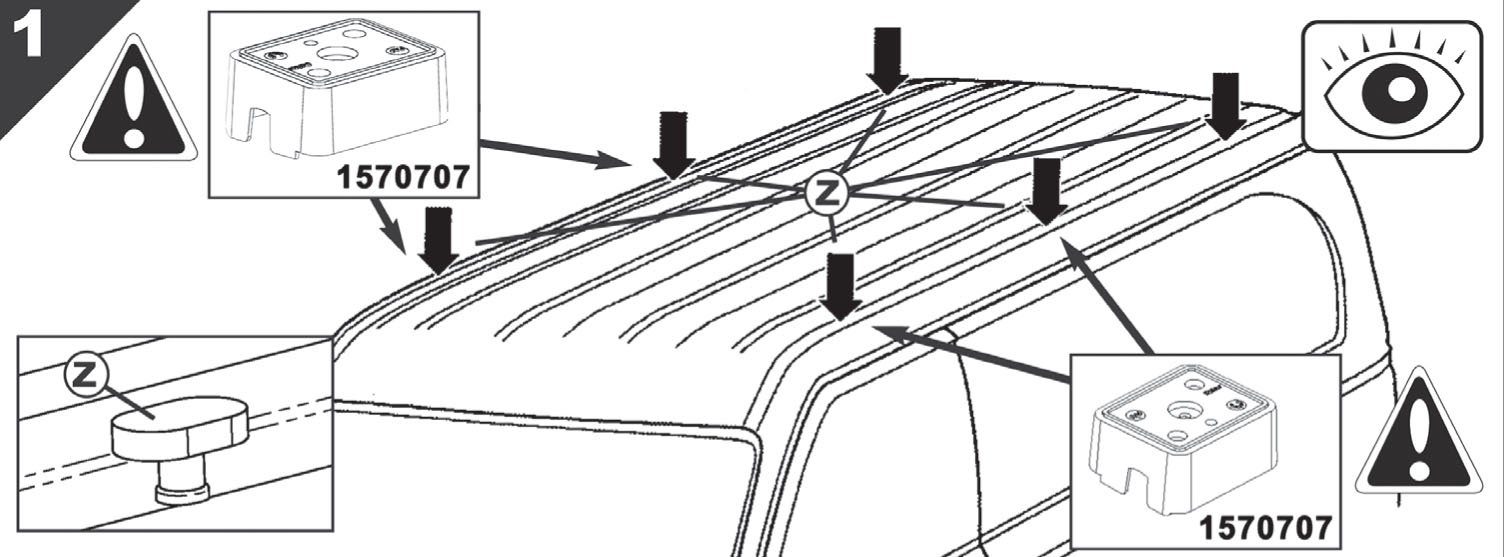 5 Dachbox Connect Ford (passend (Hochdachkombi AURILIS VDP Ford schwarz Connect Dachbox, Transit Dachgepäckträger abschließbar kompatibel Türer) 2014-2017), Liter 2014-2017 VDPJUXT500 für + mit PRO (Hochdach 5 VDP Transit 400 Türer)