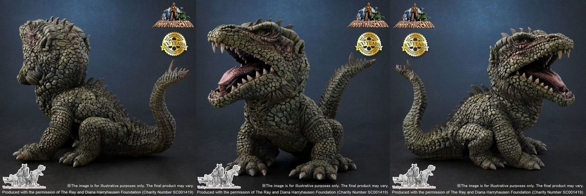 X-Plus Sammelfigur Panik in New York Defo-Real Ray Harryhausens Rhedosaurus Color 15 cm S