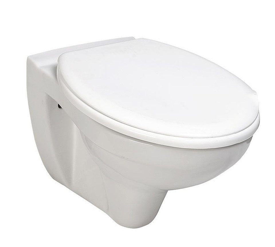 Aqualine Tiefspül-WC Taurus Hänge-WC 36x54,5cm, Weiß, Aqualine-LC1582